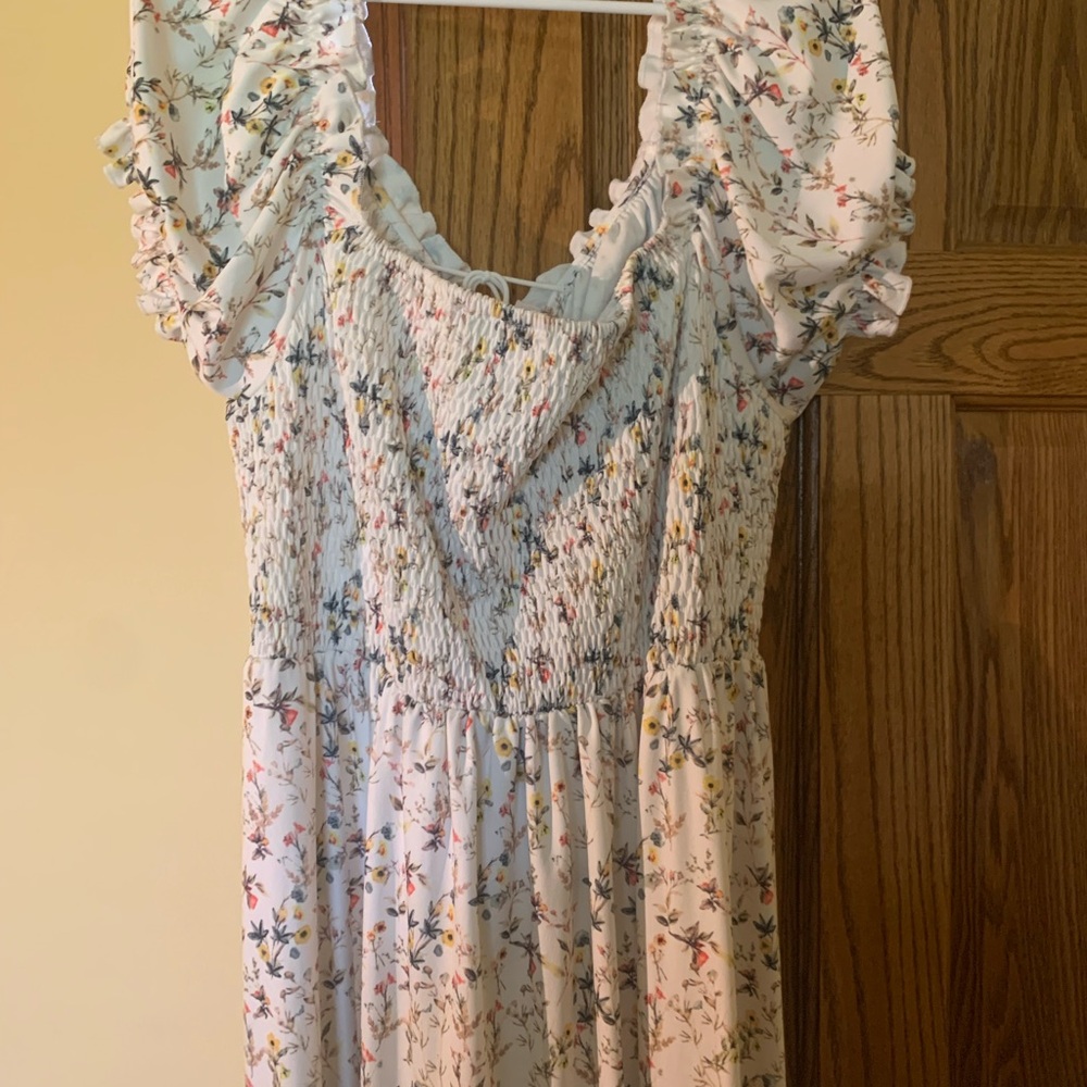 Floral Ruffle Dress - Picture 3 of 3